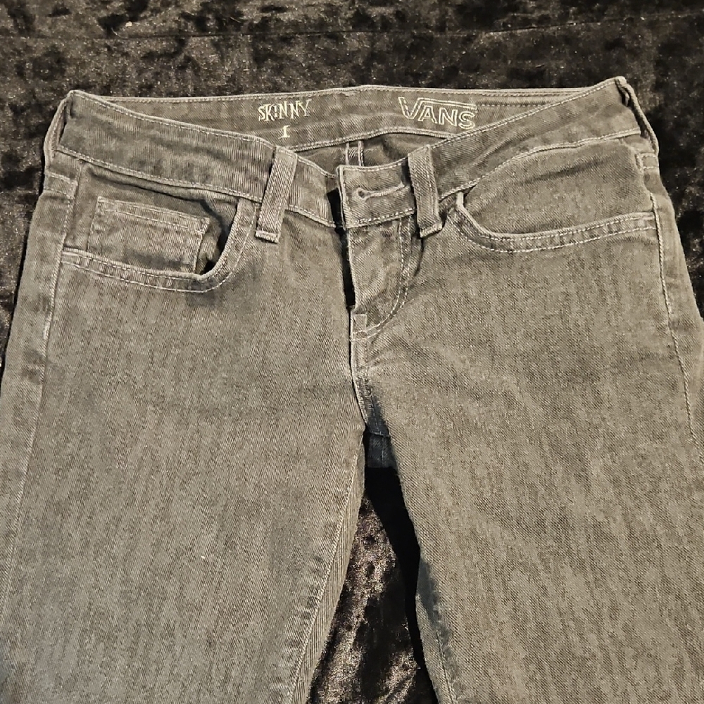 Vans Women's Charcoal Skinny Jeans